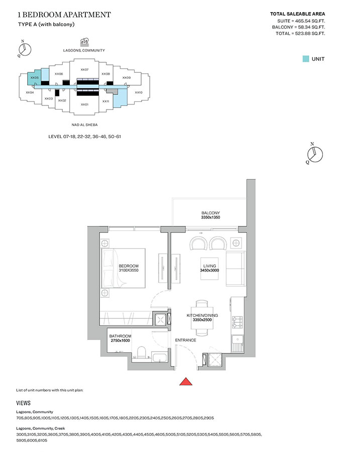 1 Bedroom